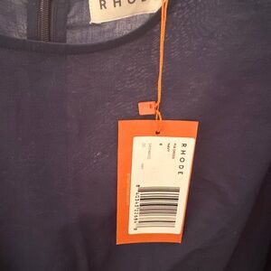 Rhode Pia Dress - Navy - 6